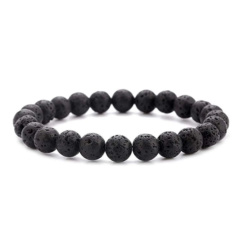 Harmony Bracelet™: Volcanic Lava & Tiger Eye