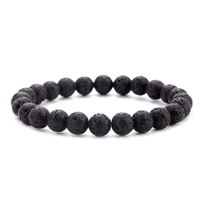 Harmony Bracelet™: Volcanic Lava & Tiger Eye